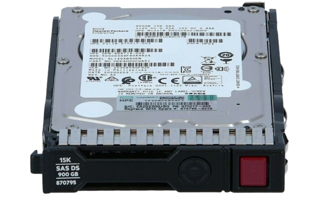 870759-B21 HP G8-G10 900GB 12G 15K 2.5 SAS Hard Drive
